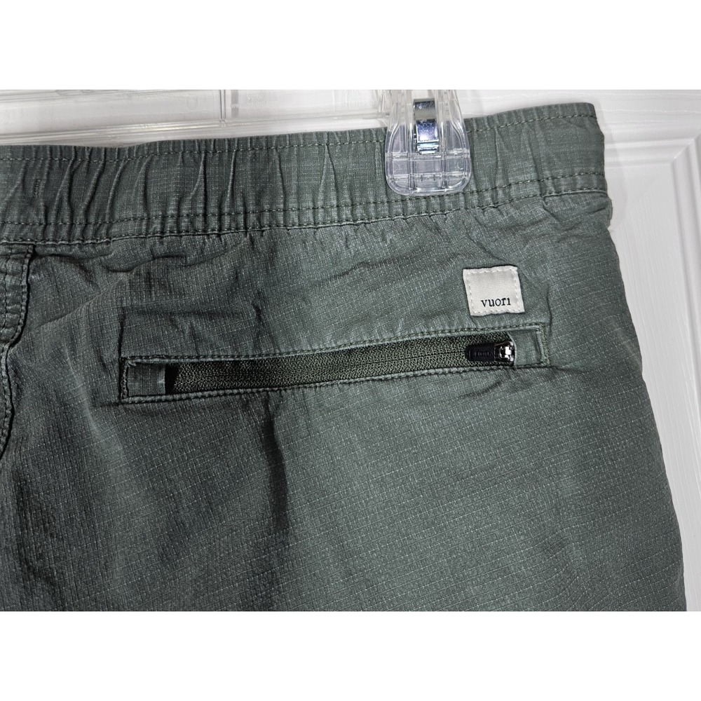 Vuori Pants Womens Ripstop Climber Large Army Green Hiking Athleisure Outdoor - Picture 8 of 12